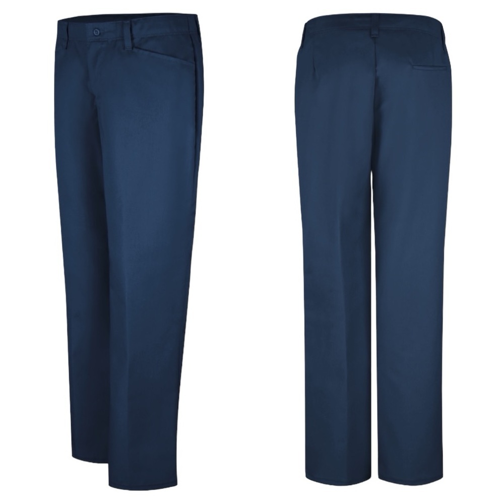 NEW Red Kap Navy Blue Work Pants Uniform Trousers Business Casual Womens sz 16‎